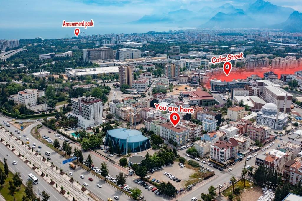 Merkezi, Sik, Denize 3 Km Kueltuer Kafeler Cad. 2 Dk '13' Antalya Exterior foto